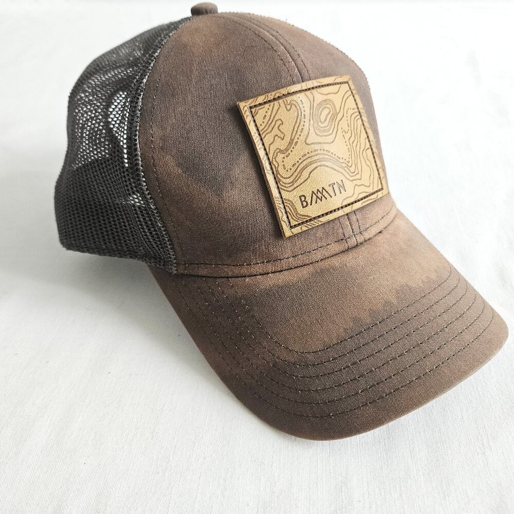 BLACKBERRY MOUNTAIN Luxury Resort Trucker Hat Trucker Distressed Grunge Farm